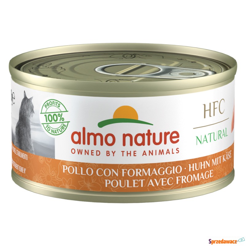 Korzystny pakiet Almo Nature, mięso, 12 x 70 g... - Karmy dla kotów - Płock