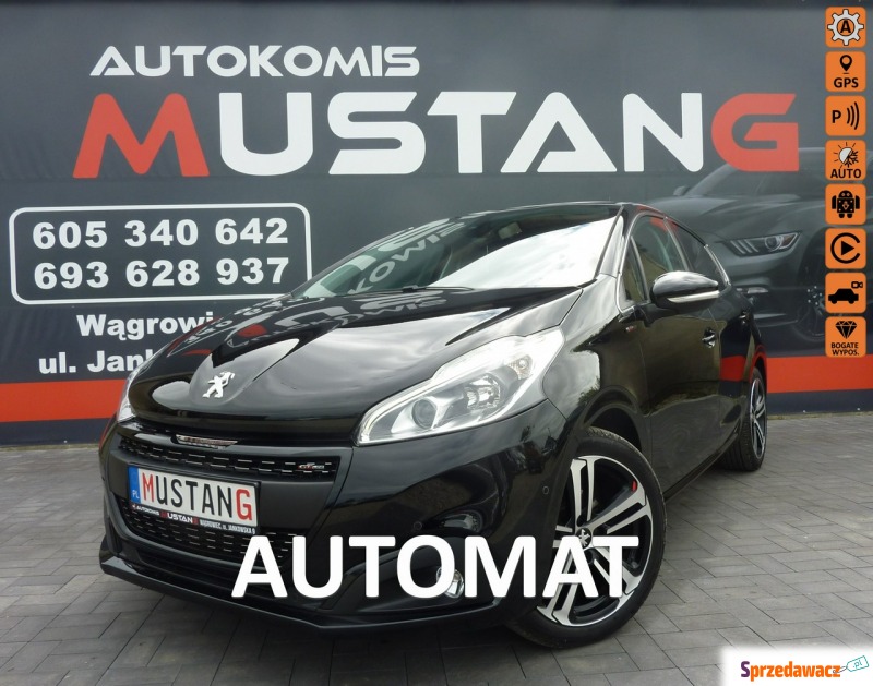 Peugeot 208 - GT-Line*Benzyna 110Ps*AUTOMAT*N... - Samochody osobowe - Wągrowiec