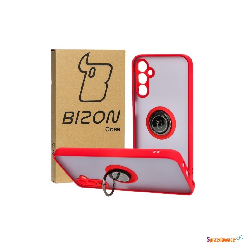 Etui z uchwytem na palec Bizon Case Hybrid Ring... - Etui na telefon - Lublin