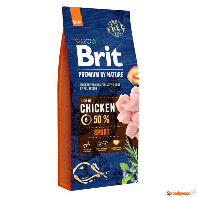 Brit Premium by Nature Sport - 2 x 15 kg - Karmy dla psów - Biała Podlaska