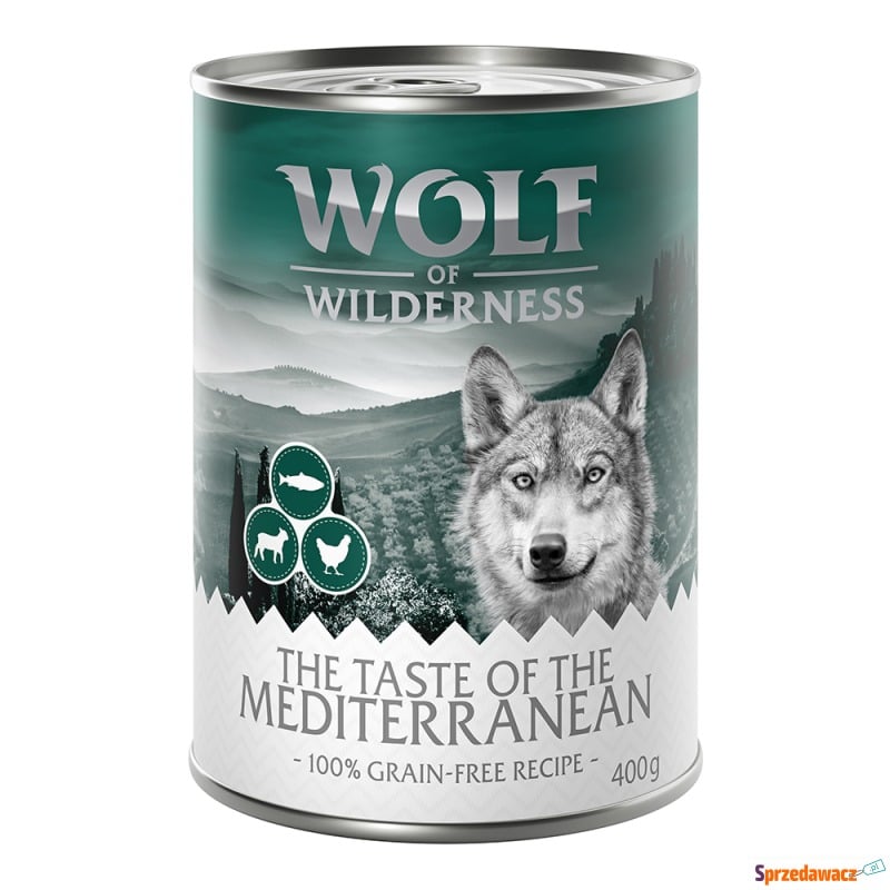 Wolf of Wilderness „The Taste Of", 6 x 400 g -... - Karmy dla psów - Siedlce