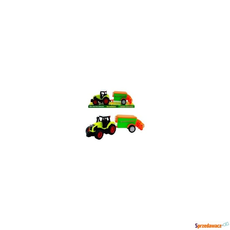  Traktor z maszyną rolniczą Trifox - Samochodziki, samoloty,... - Bytom