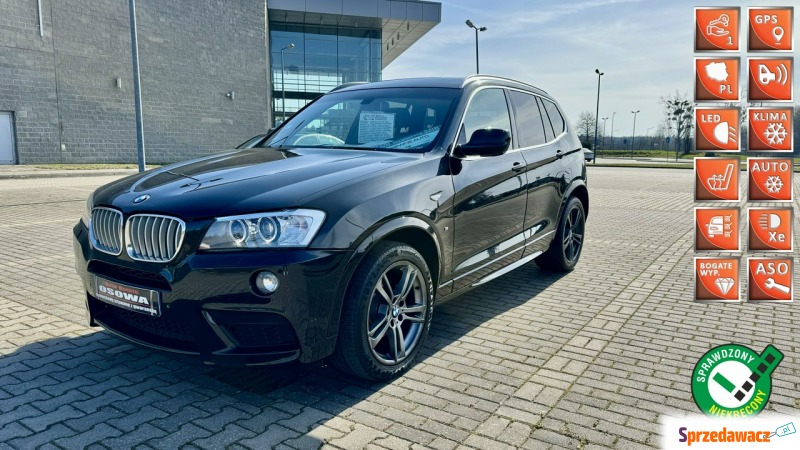 BMW X3 - 2.0d 3 X M-Pakiet 143KM ledy bi xenon... - Samochody osobowe - Gdańsk