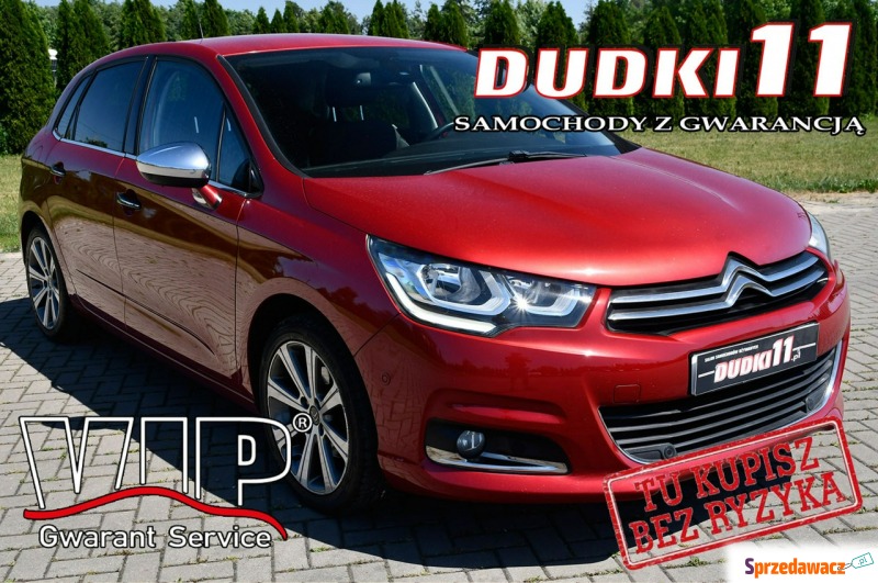 Citroen C4 - 1,2Turbo Dudki11 Serwis,Klimatronic... - Samochody osobowe - Kutno