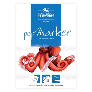 KIN BLOK POPMARKER A5 25 ARK. 70 G.