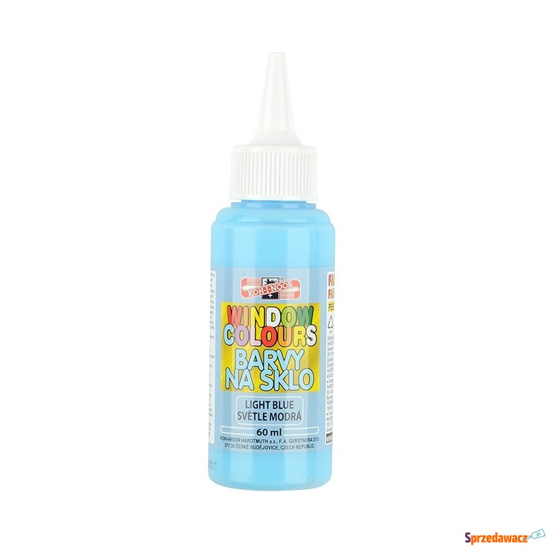 KIN FARBA WITRAŻOWA 9742008 60 ML SKY BLUE - Farby - Słupsk