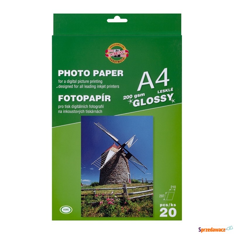 KIN PAPIER FOTO A4 20 ARK. 9757L200  GLOSS 200... - Pozostałe  - Tarnobrzeg