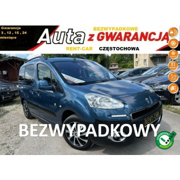 Peugeot Partner - Tepee 1.6 E-HDi 92PS OPŁACONY Bezwypadkowy Klima Serwis GWARANCJA24