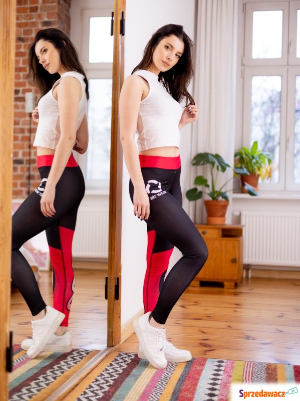 Damskie Legginsy ATR Wear Bella Czarne - Leginsy - Rzeszów