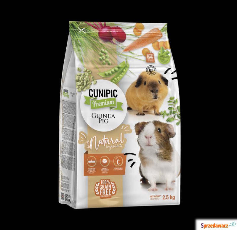 CUNIPIC premium guinea pigs 2,5kg - Pozostałe - Komorniki