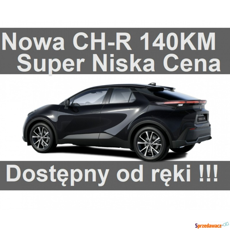 Toyota C-HR  SUV 2024,  1.8 hybryda - Na sprzedaż za 141 900 zł - Szczecinek
