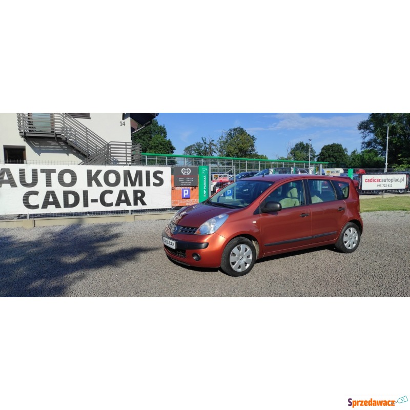 Nissan Note - Stan bardzo dobry. - Samochody osobowe - Goczałkowice-Zdrój