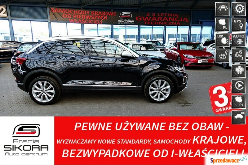 Volkswagen T-Roc  SUV 2022,  1.5 benzyna - Na sprzedaż za 126 900 zł - Katowice