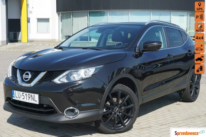 Nissan Qashqai - 1.6DCi 130KM Tekna 4x4 - Samochody osobowe - Lublin