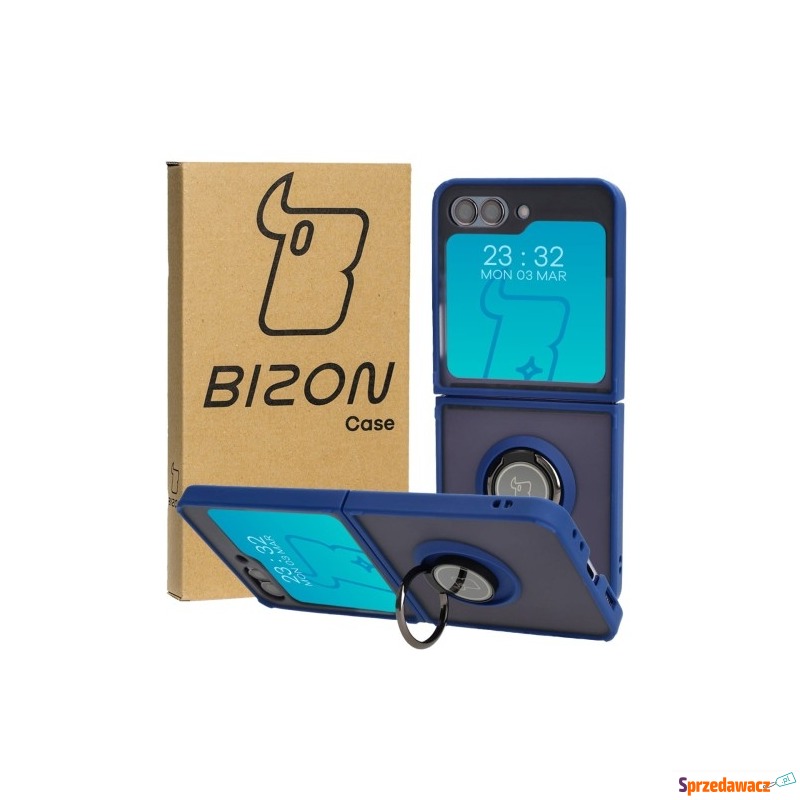 Etui z uchwytem na palec Bizon Case Hybrid Ring... - Etui na telefon - Gdańsk