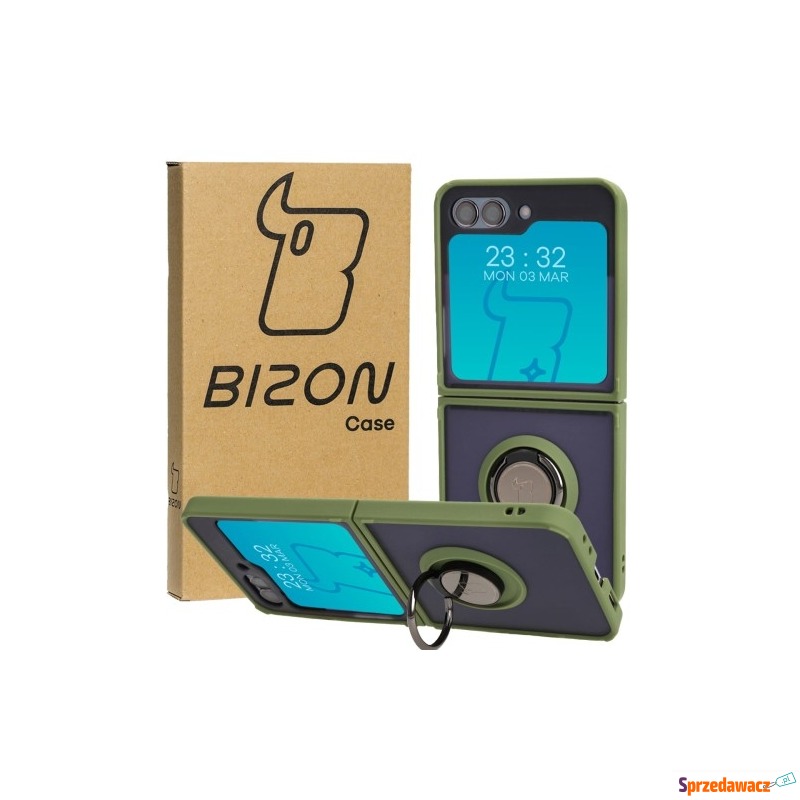 Etui z uchwytem na palec Bizon Case Hybrid Ring... - Etui na telefon - Olsztyn