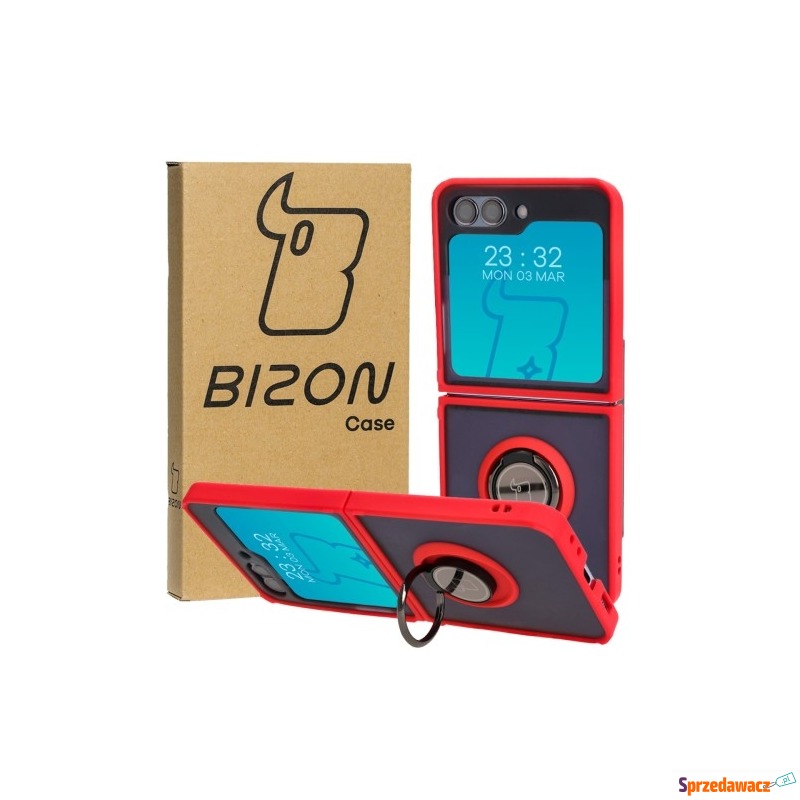 Etui z uchwytem na palec Bizon Case Hybrid Ring... - Etui na telefon - Bielsko-Biała