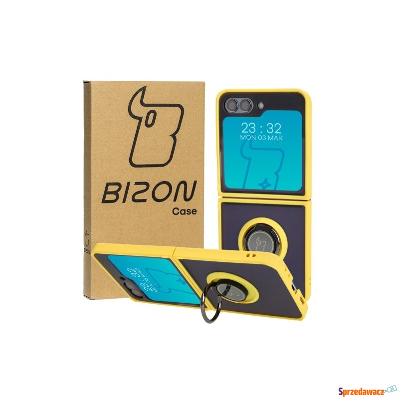 Etui z uchwytem na palec Bizon Case Hybrid Ring... - Etui na telefon - Lublin