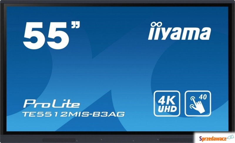 IIYAMA Monitor interaktywny 55 cali TE5512MIS-B3AG... - Monitory LCD i LED - Konin