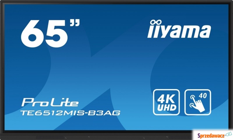 IIYAMA Monitor 65 cali ProLite TE6512MIS-B3AG... - Monitory LCD i LED - Konin