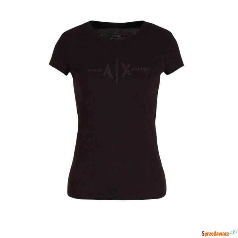 
T-shirt damski Armani Exchange 3DYT58 YJ3RZ czarny - Bluzki, koszule - Bytom