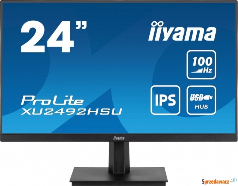 IIYAMA Monitor 23.8 cala XU2492HSU-B6 IPS,FHD... - Monitory LCD i LED - Piła