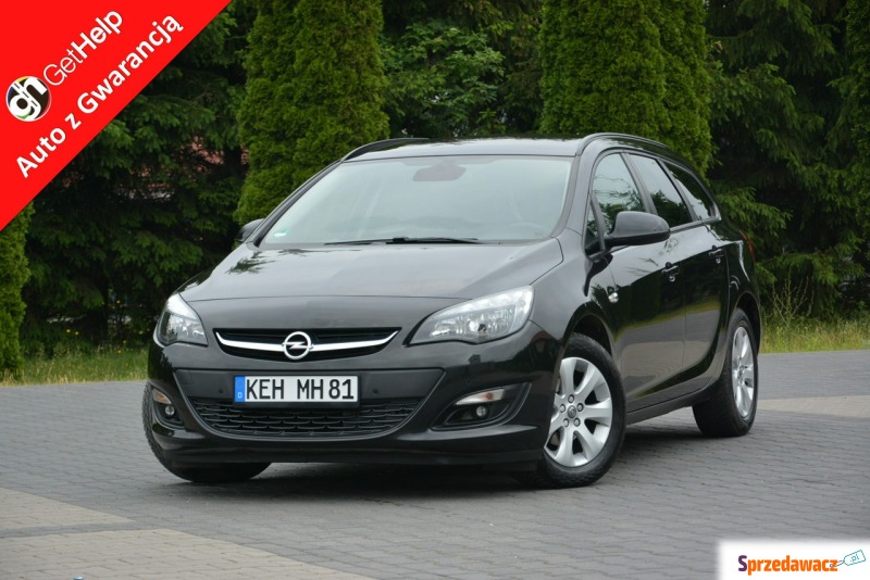 Opel Astra 2015,  1.4 benzyna - Na sprzedaż za 34 900 zł - Ostrów Mazowiecka