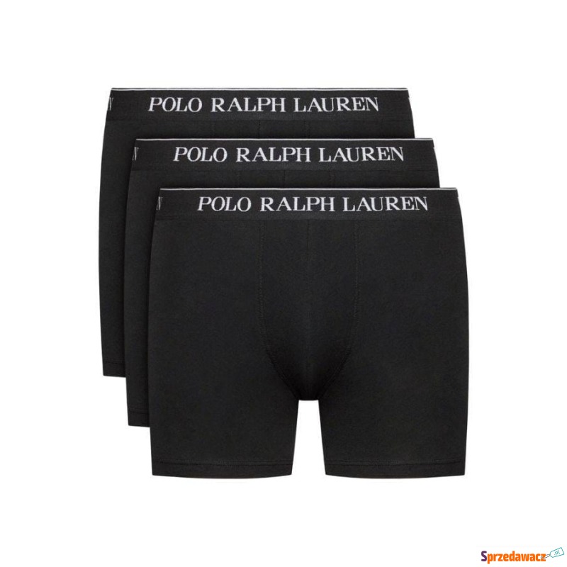 
BOKSERKI MĘSKIE RALPH LAUREN 714835887002 CZARNE... - Slipy, bokserki męskie - Białystok