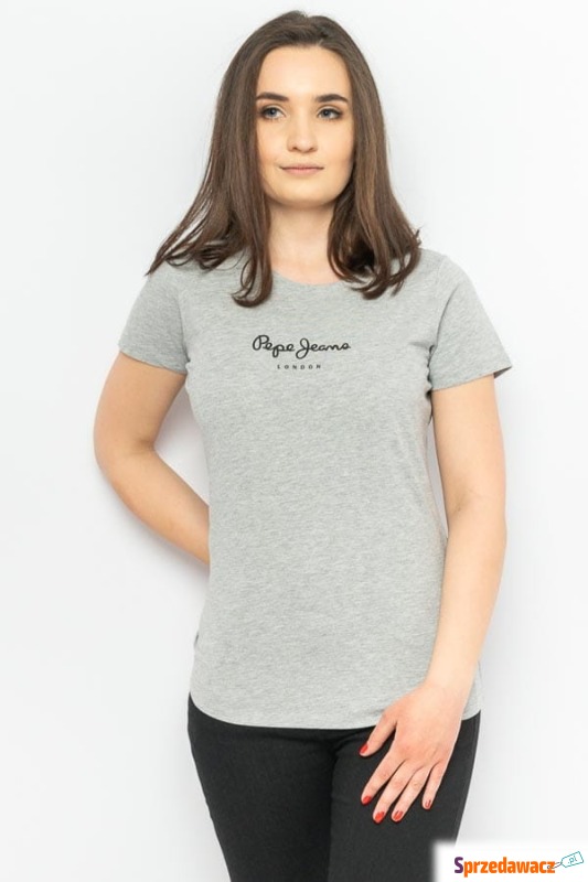 
T-SHIRT DAMSKI PEPE JEANS PL505202 SZARY
 - Bluzki, koszule - Gdańsk