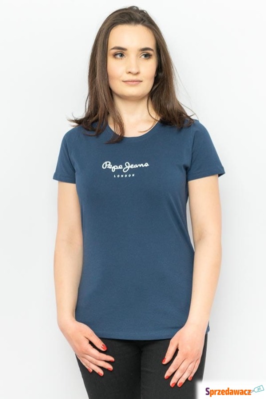 
T-SHIRT DAMSKI PEPE JEANS PL505202 GRANATOWY
 - Bluzki, koszule - Katowice