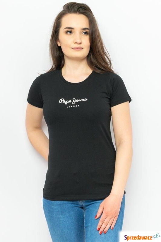 
T-SHIRT DAMSKI PEPE JEANS PL505202 CZARNY
 - Bluzki, koszule - Tczew