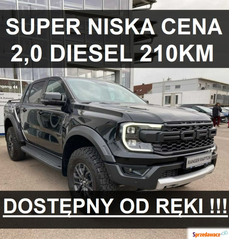 Ford Ranger Raptor - Nowy Raptor 2,0 diesel 210KM... - Samochody osobowe - Szczecinek