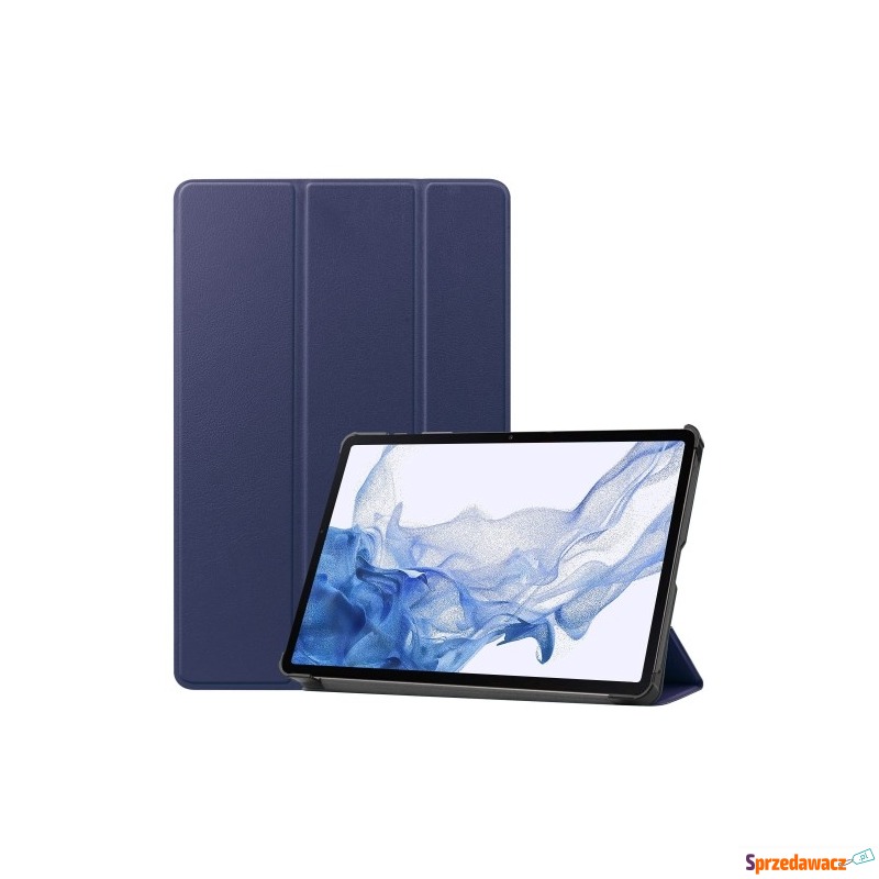 Etui Bizon Case Tab Croc do Galaxy Tab S9, granatowe - Torby, plecaki do laptopów - Dąbrowa Górnicza