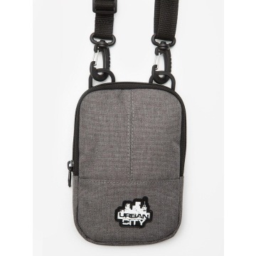 Gum Logo Pocket Streetbag Grey Heather