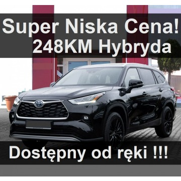 Toyota Highlander - Hybryda Prestige 248KM  Super Cena Dostępny od ręki  2966zł