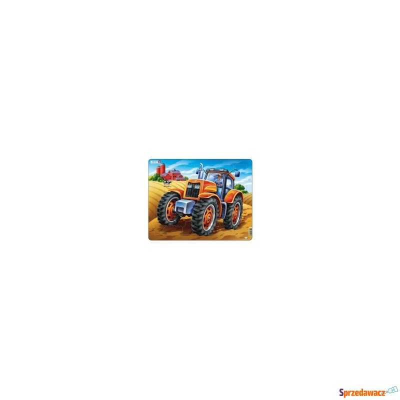  Układanka Traktor Puzzle 37 el. rozmiar M Larsen - Puzzle - Gliwice