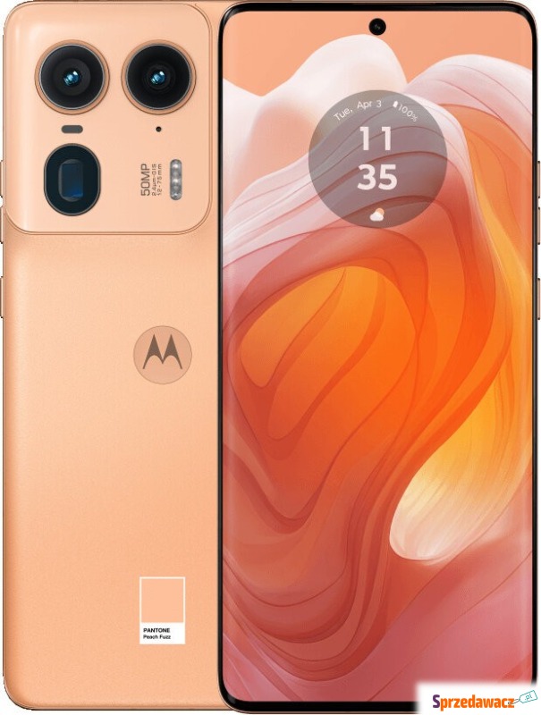 Smartfon Motorola Edge 50 Ultra 16/1TB Peach Fuzz - Telefony komórkowe - Jaworzno