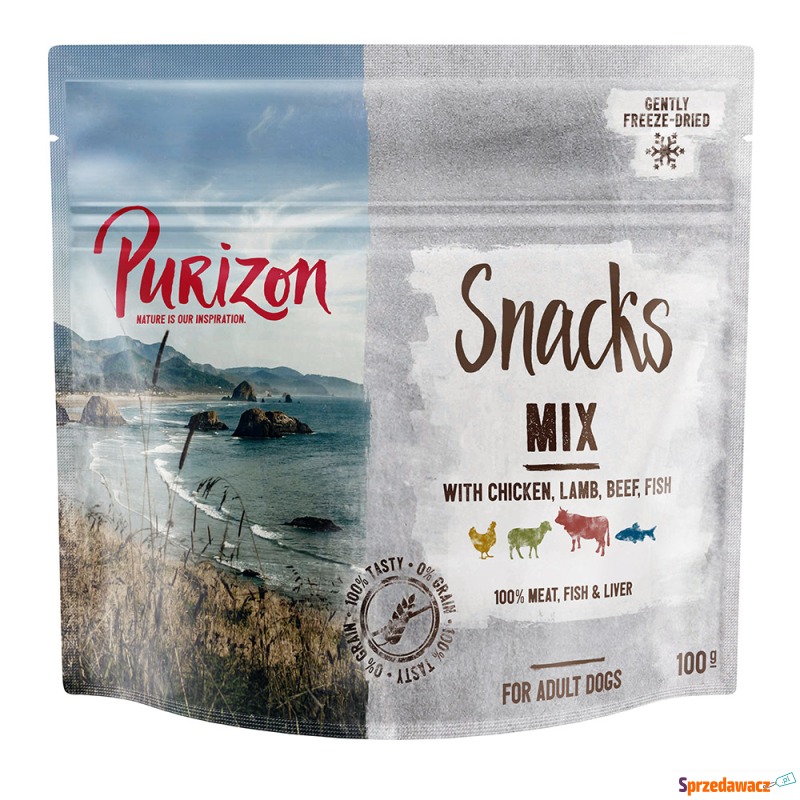 Purizon Snacks, mix (bez zbóż) - 3 x 100 g - Przysmaki dla psów - Warszawa