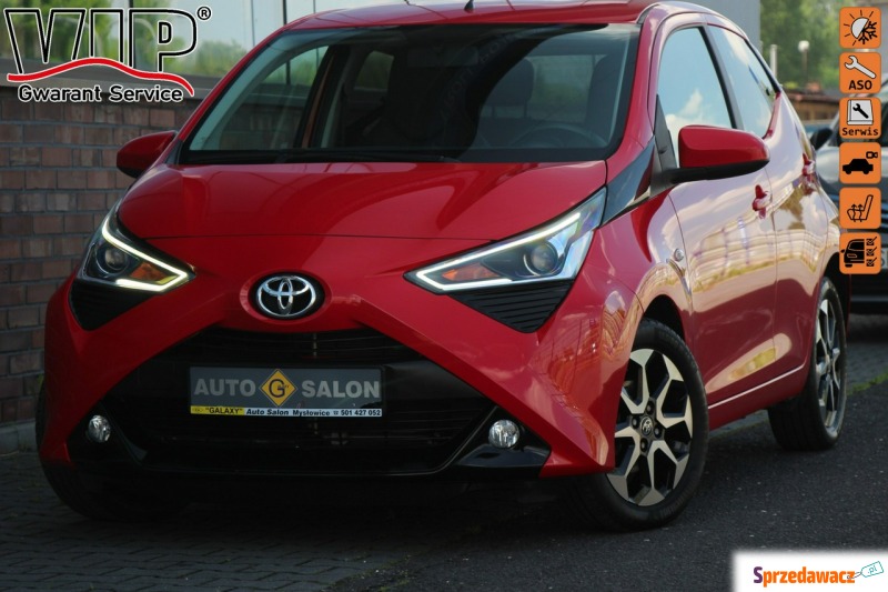 Toyota Aygo  Hatchback 2018,  1.0 benzyna - Na sprzedaż za 38 990 zł - Mysłowice