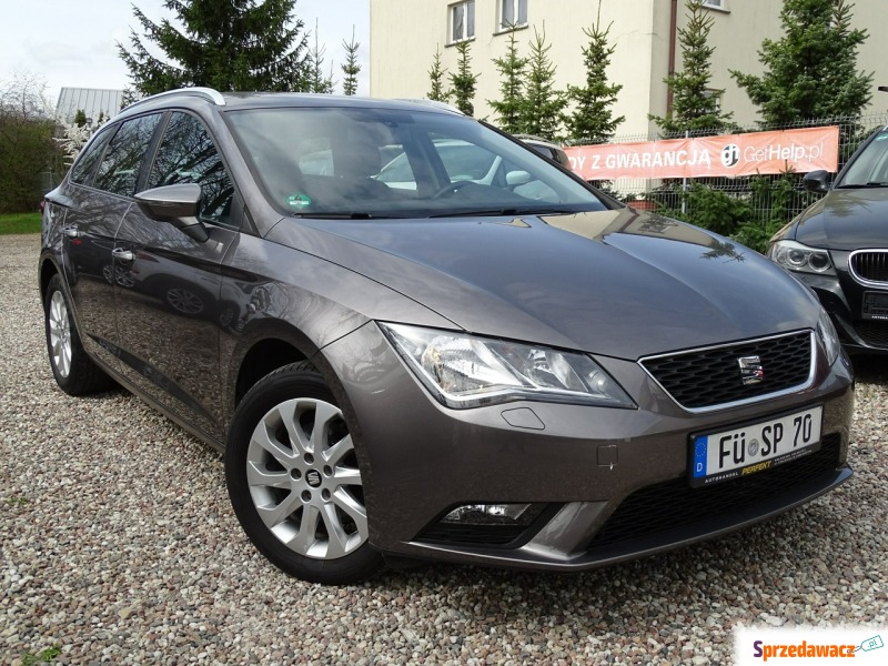 Seat Leon 2.0Tdi, 2014r, Bezwypadkowy - Samochody osobowe - Kościerzyna