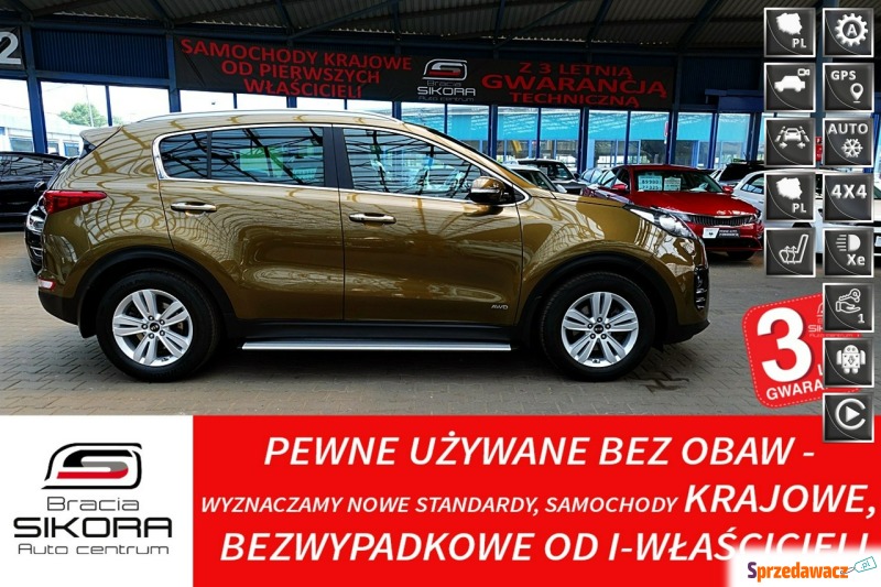 Kia Sportage  SUV 2017,  1.6 benzyna - Na sprzedaż za 92 900 zł - Mysłowice