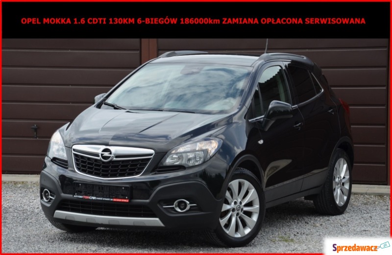 Opel Mokka 1.6 CDTI 130KM  187 tys km Zamiana... - Samochody osobowe - Zamość