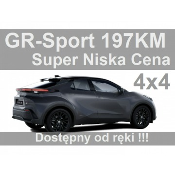 Toyota C-HR - Nowa 4x4 197KM GR-Sport Premiere Edition Super Cena od ręki 2075 zł