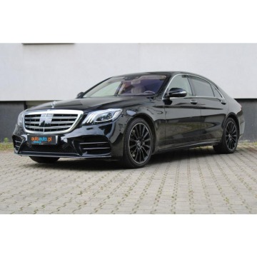 Mercedes S CLASS 2018 prod. / 2019 1rej. 560 / 4-MATIC / LONG / AMG / PREMIUM PLUS / SALON PL / BEZW