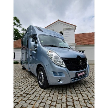 Renault Master - Koniowóz, 4 Miejsca, Zabudowa Ogierowa. Kam.Cof.Hak. Na 2 konie.Szyber