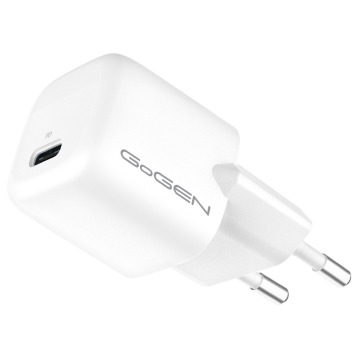 Ładowarka sieciowa USB-C PD 30W GoGEN ACHPD130W biała