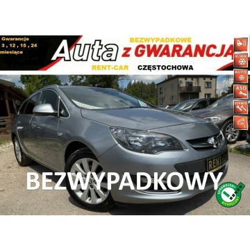 Opel Astra - OPŁACONY Bezwypadkowy Klimatron Nawigacja Kamera Serwis GWARANCJA 24M