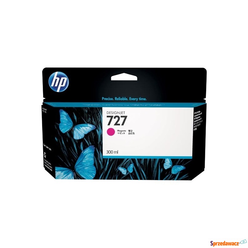 HP oryginalny ink F9J77A, No.727, magenta, 300ml,... - Tusze, tonery - Głogów