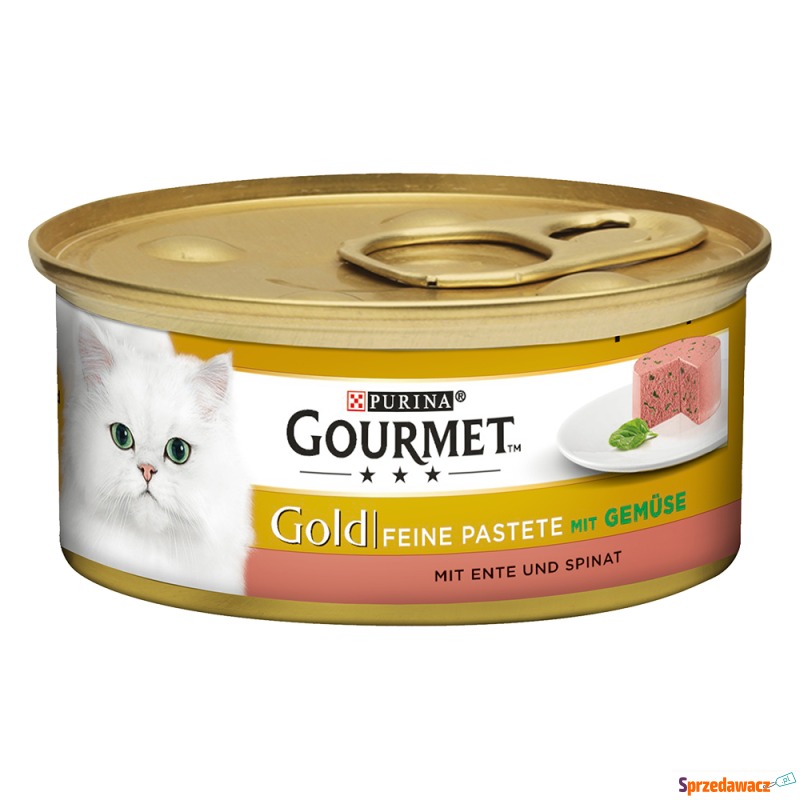 Megapakiet Gourmet Gold Feine Pastete, 48 x 85... - Karmy dla kotów - Rzeszów