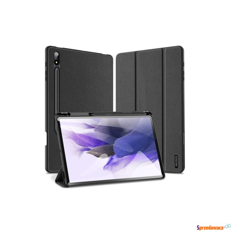 Etui Dux Ducis Domo do Galaxy Tab S9 Plus, czarne - Torby, plecaki do laptopów - Zielona Góra